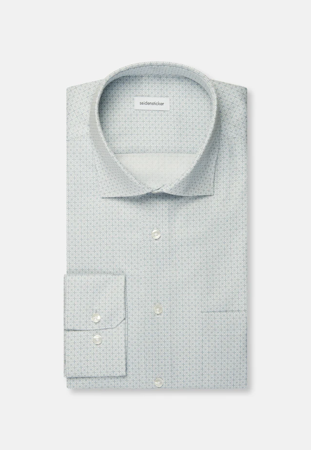 Regular Chemise d'affaires Imprimé in Vert |  Seidensticker Onlineshop