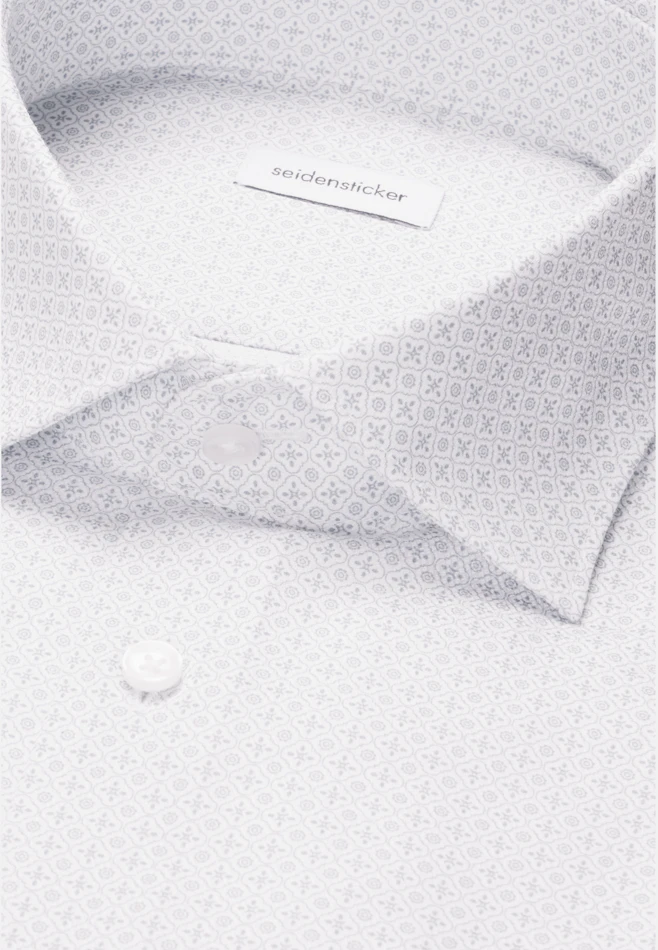 Regular Business shirt Print in Grün | Seidensticker online shop