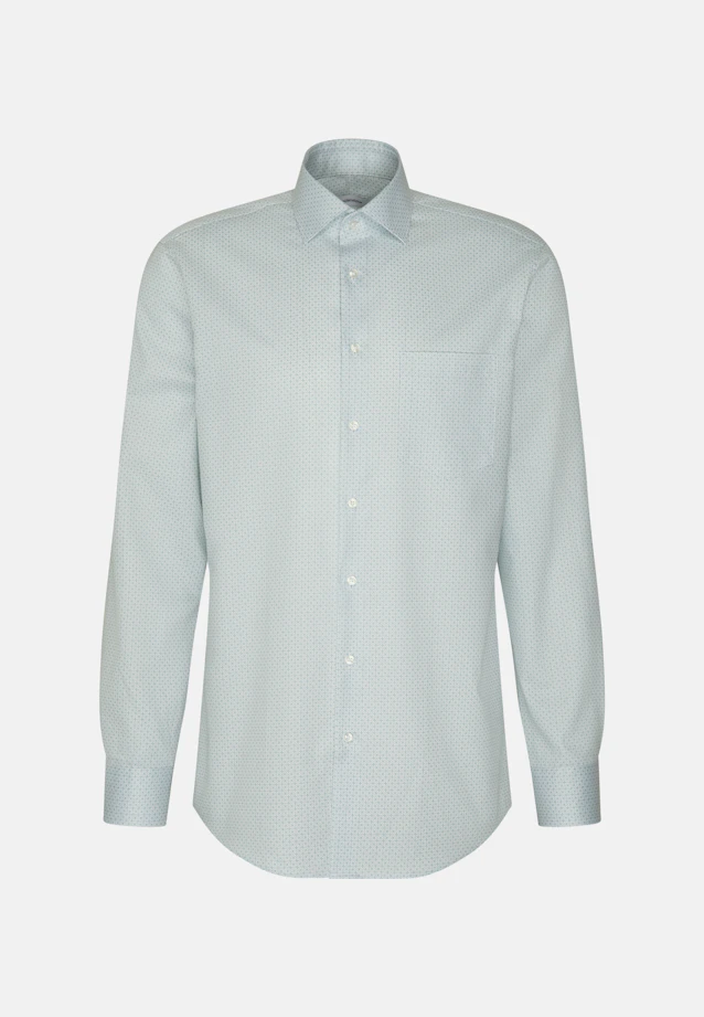 Regular Chemise d'affaires Imprimé in Vert |  Seidensticker Onlineshop
