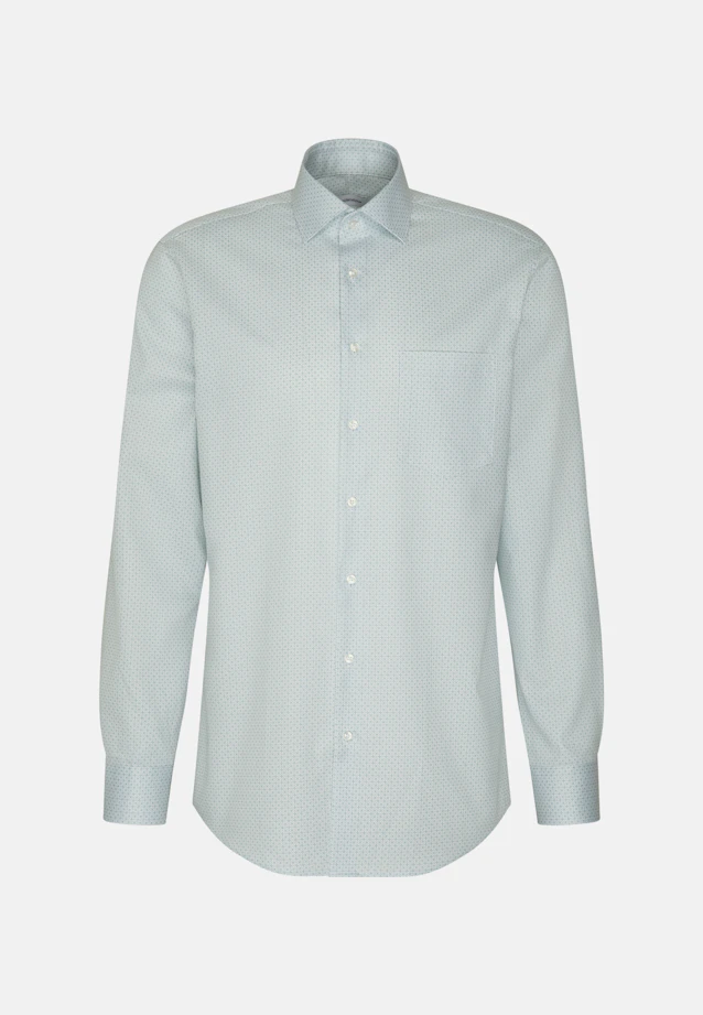 Regular Chemise d'affaires Imprimé in Vert |  Seidensticker Onlineshop