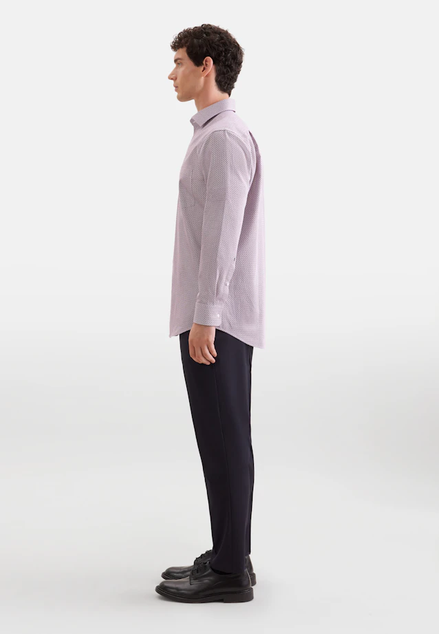 Regular Chemise d'affaires Imprimé in Rouge |  Seidensticker Onlineshop