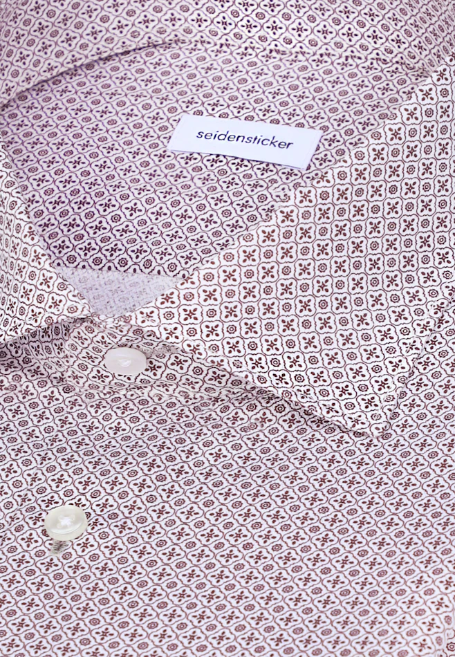 Regular Chemise d'affaires Imprimé dans Rouge | Boutique en ligne Seidensticker