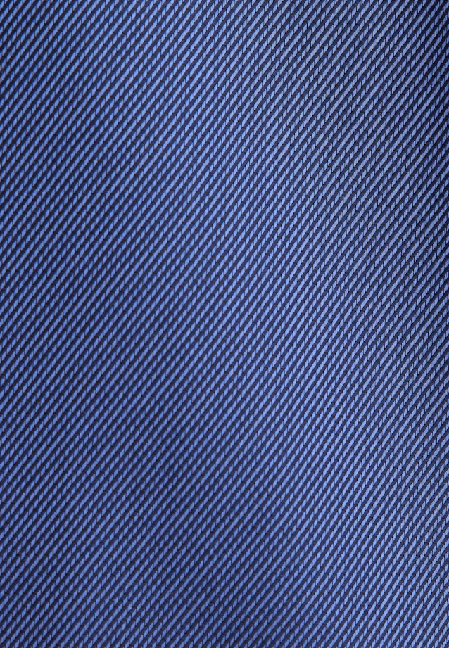 Regular Business Hemd Struktur in Mittelblau |  Seidensticker Onlineshop
