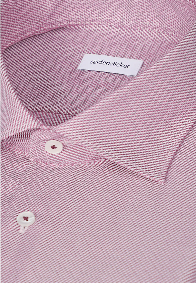 Regular Business Hemd Struktur in Rosa | Seidensticker Onlineshop