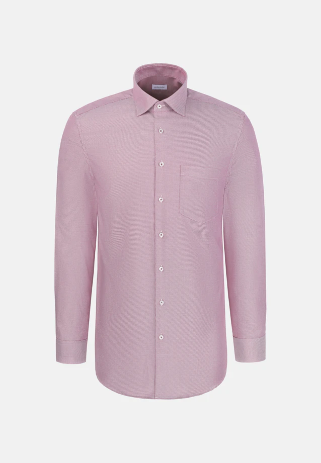 Regular Chemise d'affaires Structure in Rose Fuchsia |  Seidensticker Onlineshop