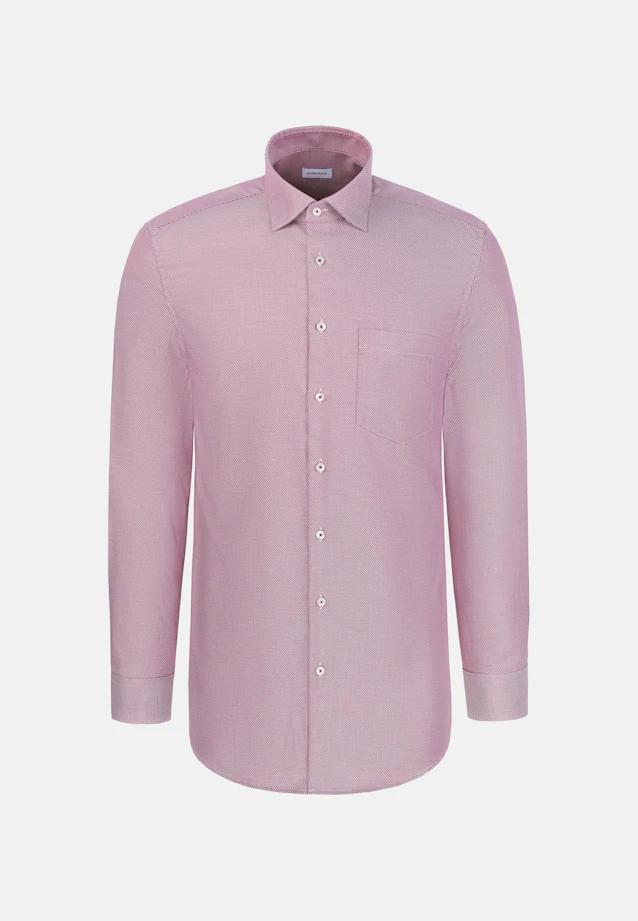 Regular Business shirt Structure in Rosa |  Seidensticker Onlineshop