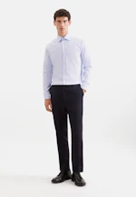 Regular Chemise d'affaires Structure in Bleu Clair |  Seidensticker Onlineshop