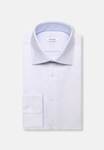 Regular Chemise d'affaires Structure in Bleu Clair |  Seidensticker Onlineshop