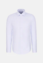 Regular Chemise d'affaires Structure in Bleu Clair |  Seidensticker Onlineshop