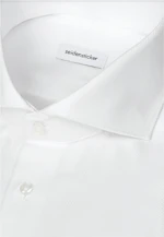 Regular Chemise d'affaires Chevron in Blanc |  Seidensticker Onlineshop