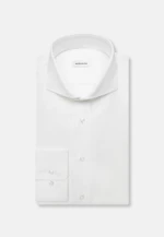Regular Chemise d'affaires Chevron in Blanc |  Seidensticker Onlineshop