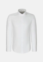 Regular Chemise d'affaires Chevron in Blanc |  Seidensticker Onlineshop