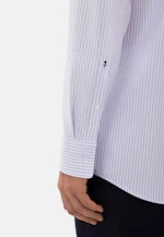 Regular Business Hemd Gestreift in Mittelblau |  Seidensticker Onlineshop
