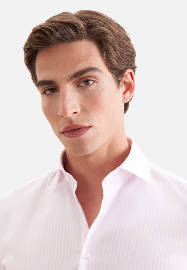 Shaped Chemise d'affaires Rayures in Rose Fuchsia |  Seidensticker Onlineshop