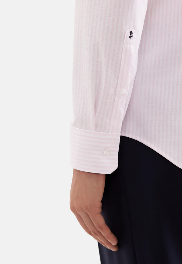 Shaped Business shirt Stripes in Rosa |  Seidensticker Onlineshop