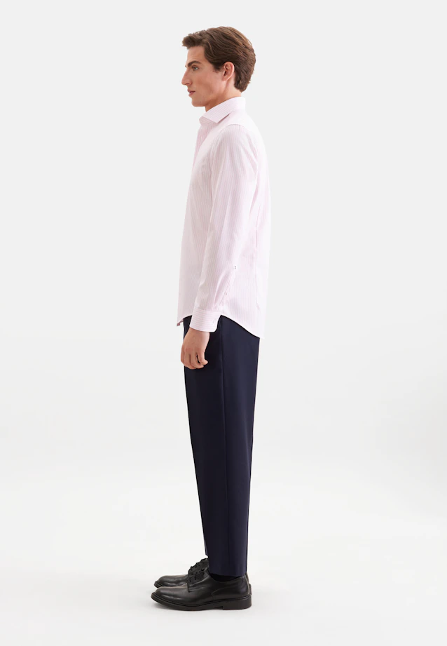 Shaped Business shirt Stripes in Rosa |  Seidensticker Onlineshop