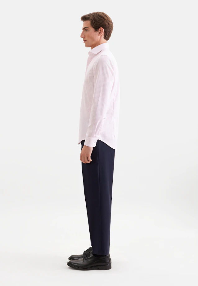 Shaped Business shirt Stripes in Rosa |  Seidensticker Onlineshop