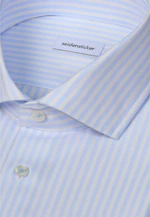 Shaped Chemise d'affaires Rayures in Bleu Clair |  Seidensticker Onlineshop