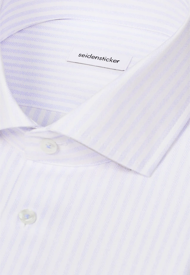 Shaped Business Hemd Gestreift in Hellblau |  Seidensticker Onlineshop