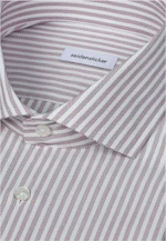 Shaped Business Hemd Gestreift in Rot |  Seidensticker Onlineshop