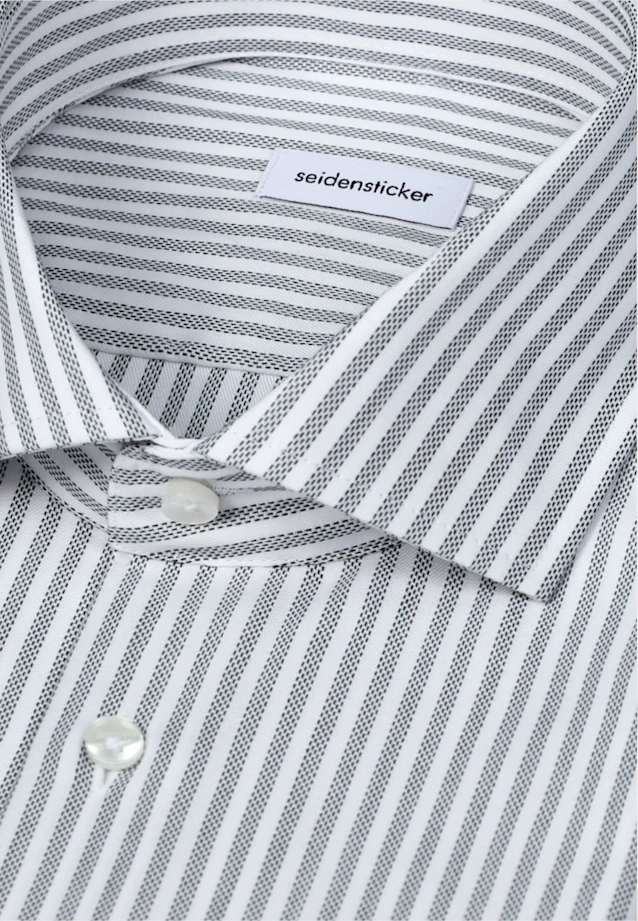Shaped Business Hemd Gestreift in Grün |  Seidensticker Onlineshop