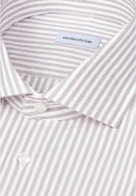 Shaped Business shirt Stripes in Grün |  Seidensticker Onlineshop