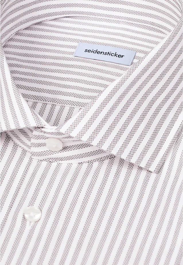 Shaped Business Hemd Gestreift in Grün |  Seidensticker Onlineshop