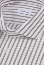 Shaped Chemise d'affaires Rayures in Marron |  Seidensticker Onlineshop