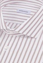Shaped Business shirt Stripes in Braun |  Seidensticker Onlineshop