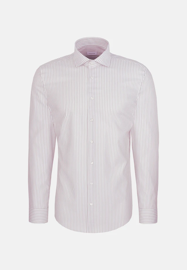 Shaped Business shirt Stripes in Braun |  Seidensticker Onlineshop