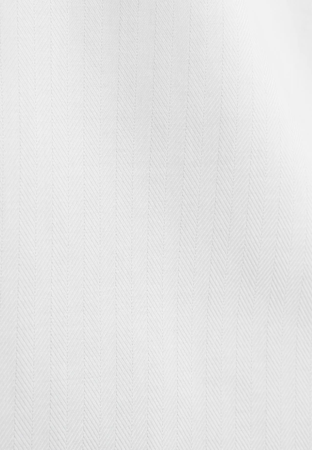 Slim Business shirt Herringbone in Weiß |  Seidensticker Onlineshop