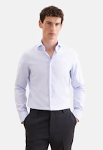 Slim Business shirt Herringbone in Hellblau |  Seidensticker Onlineshop