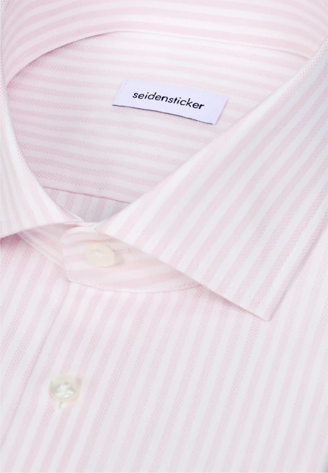 Slim Business Hemd Gestreift in Rosa |  Seidensticker Onlineshop