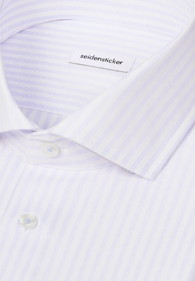Slim Chemise d'affaires Rayures dans Bleu Clair | Boutique en ligne Seidensticker