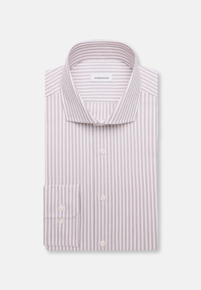 Slim Business shirt Stripes in Rot | Seidensticker online shop