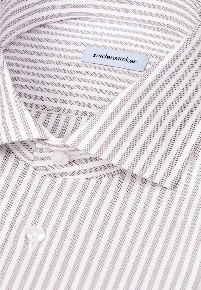 Slim Business Hemd Gestreift in Grün | Seidensticker Onlineshop