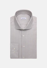 Slim Business Hemd Gestreift in Braun |  Seidensticker Onlineshop