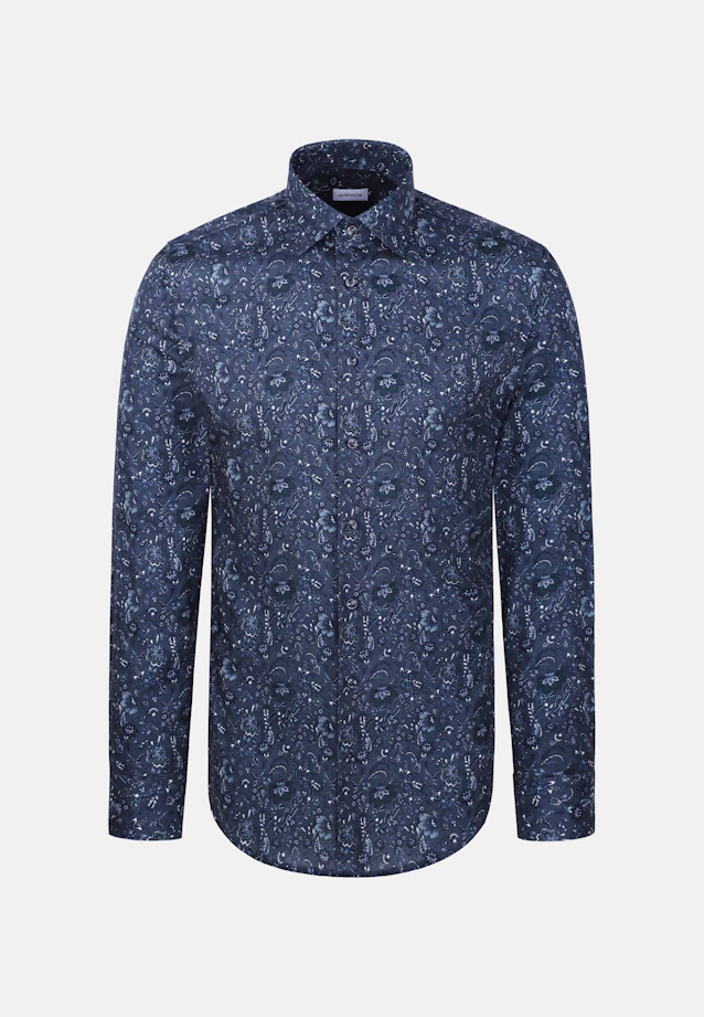 Slim Chemise d'affaires Imprimé in Gris |  Seidensticker Onlineshop