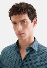 Slim Business shirt Print in Grün |  Seidensticker Onlineshop