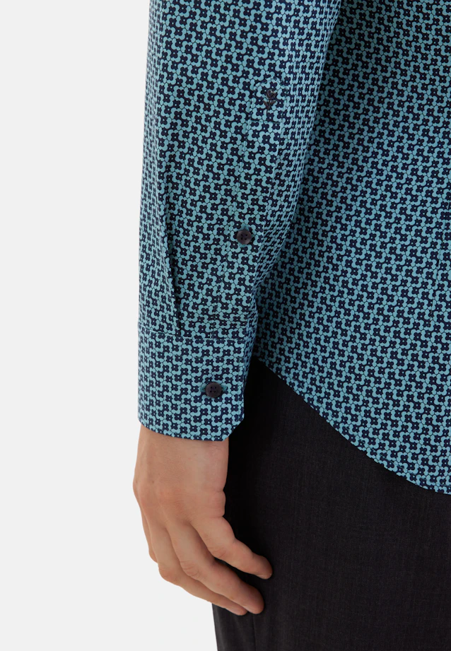 Slim Chemise d'affaires Imprimé in Vert |  Seidensticker Onlineshop