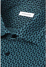 Slim Business shirt Print in Grün |  Seidensticker Onlineshop