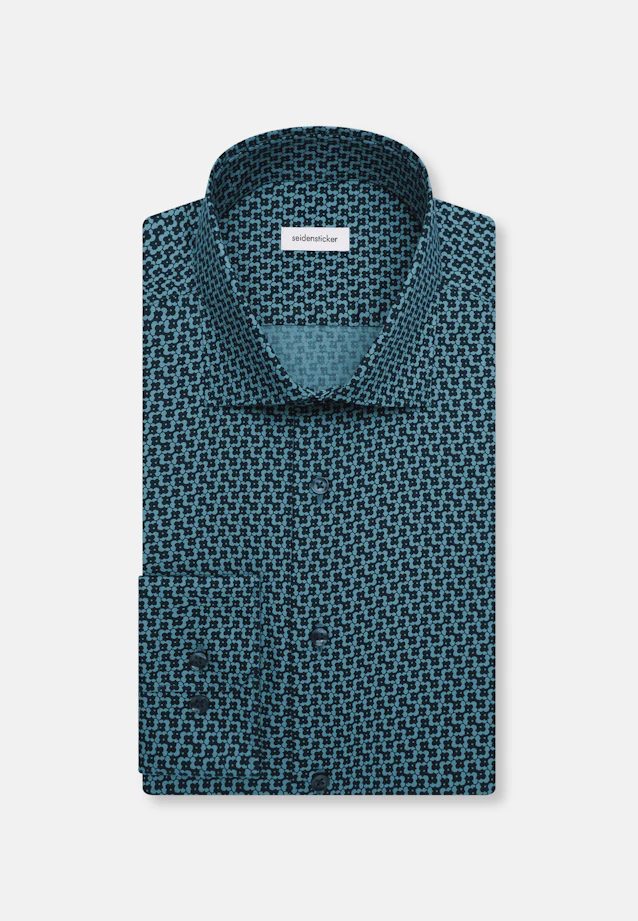 Slim Chemise d'affaires Imprimé in Vert |  Seidensticker Onlineshop