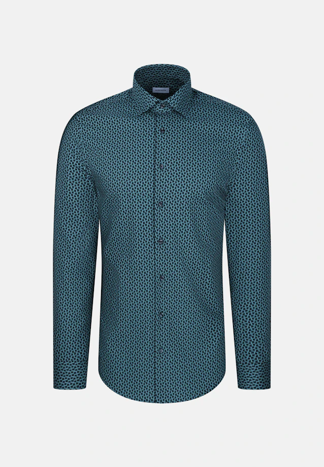 Slim Chemise d'affaires Imprimé in Vert |  Seidensticker Onlineshop