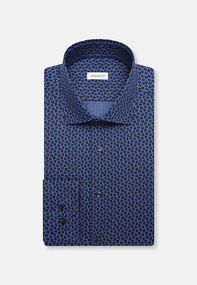 Slim Chemise d'affaires Imprimé dans Bleu Moyen | Boutique en ligne Seidensticker