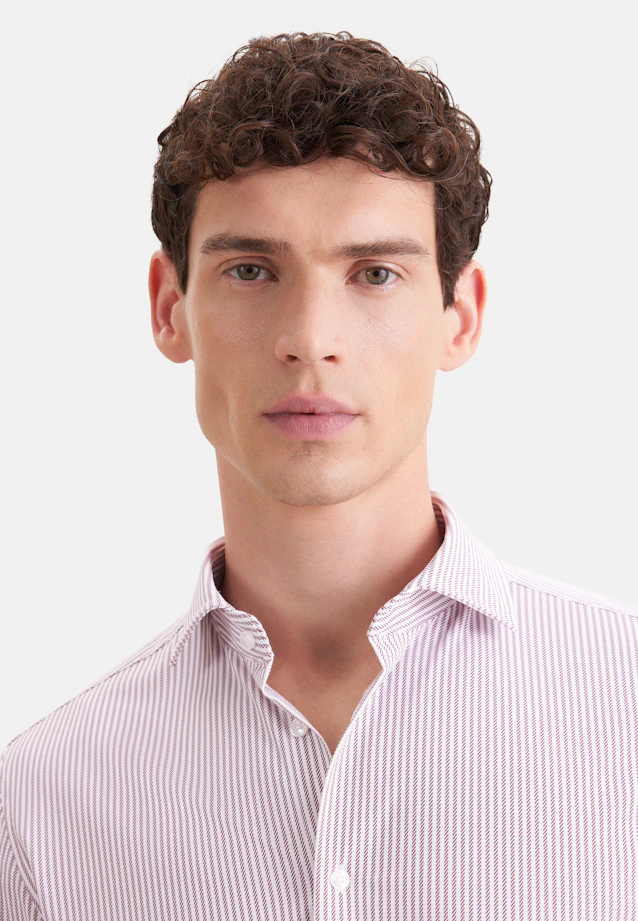 Slim Performance shirt Print in Rot |  Seidensticker Onlineshop