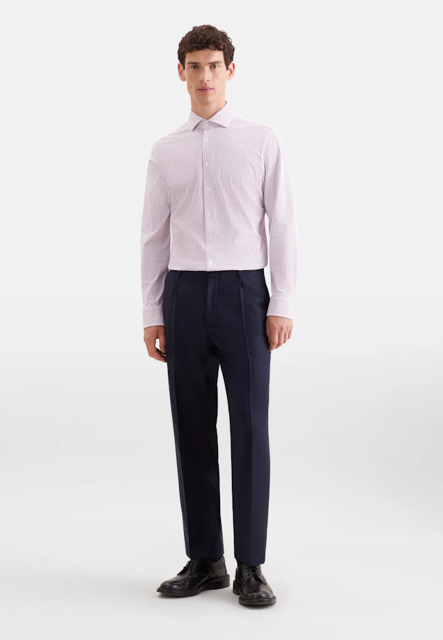Slim Performance shirt Print in Rot |  Seidensticker Onlineshop