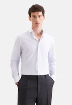 Slim Chemise Performance Imprimé in Bleu Clair |  Seidensticker Onlineshop