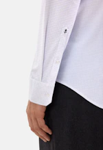Slim Chemise Performance Imprimé in Bleu Clair |  Seidensticker Onlineshop