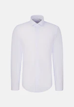 Slim Chemise Performance Imprimé in Bleu Clair |  Seidensticker Onlineshop