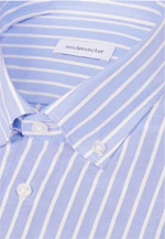 Regular Business shirt Stripes in Mittelblau |  Seidensticker Onlineshop
